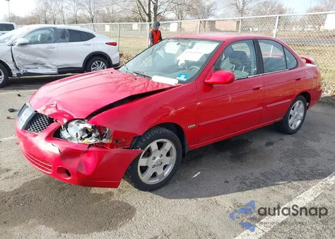 2006 Nissan Sentra 1.8S z USA, uszkodzony, nr VIN 3N1CB51D86L514411